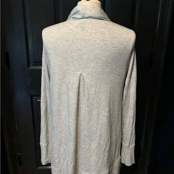 All in Motion Gray Knit Cardigan Sweater - Picture 3 of 4